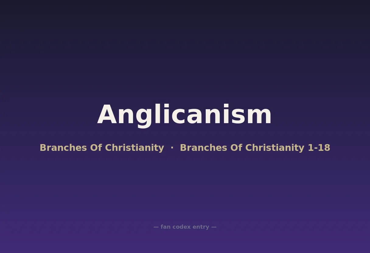 Anglicanism